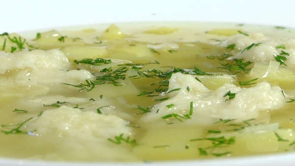 Суп с галушками по-полтавски
